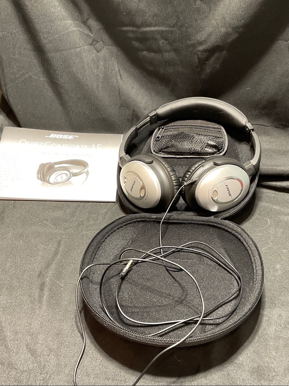 Bose Over-Ear Headphones in Silver and Black